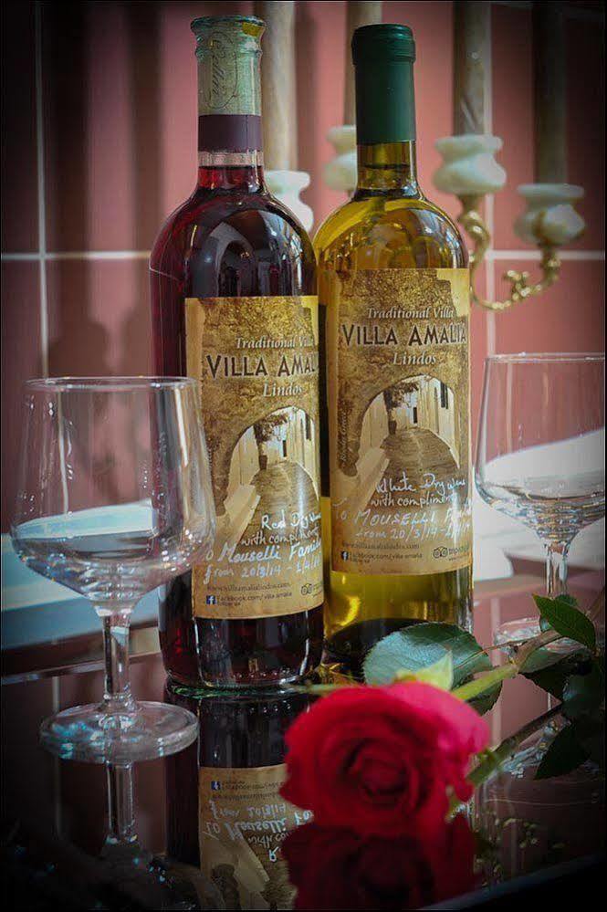 Villa Amalia Líndosz Kültér fotó